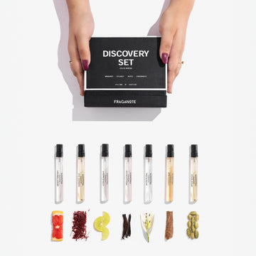 discovery set perfumes with different flavors