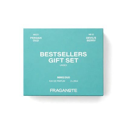 Unisex Bestsellers Gift Set: Minis Duo | 2 x 25ml Fraganote