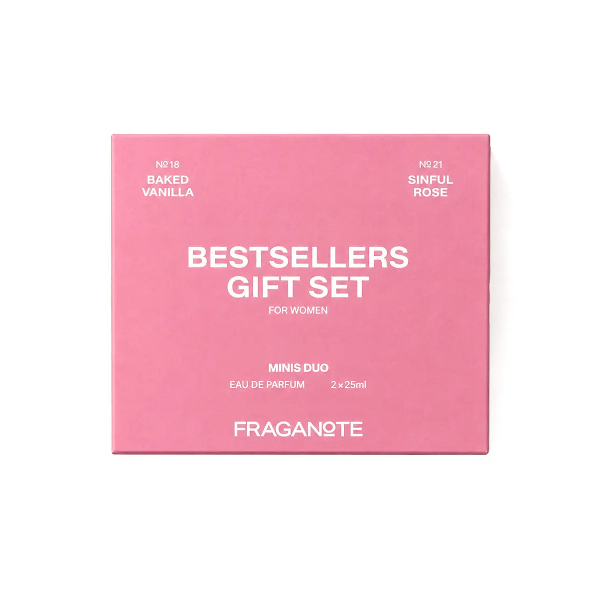 Women’s Bestsellers Gift Set: Minis Duo | 2 x 25ml Fraganote