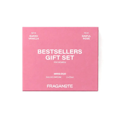 Women’s Bestsellers Gift Set: Minis Duo | 2 x 25ml Fraganote