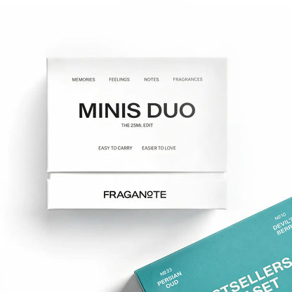 Unisex Bestsellers Gift Set: Minis Duo | 2 x 25ml Fraganote