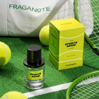 Sports Mode fragrance capturing freshness energy and confidence