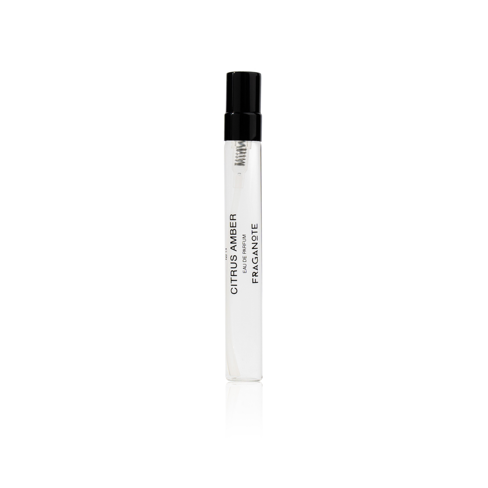 citrus amber eau de parfum bottle 10ml