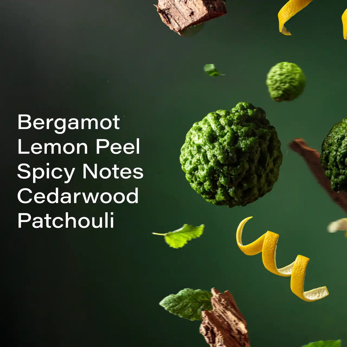 Baergamot Lemon Peel Spicy Notes Cegarwood Patchouli