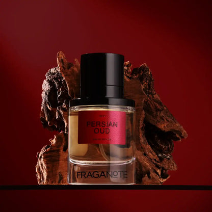 Persian Oud fragrance with packaging box, premium gifting perfume featuring intense oud aroma, ideal for evening wear and special occasions