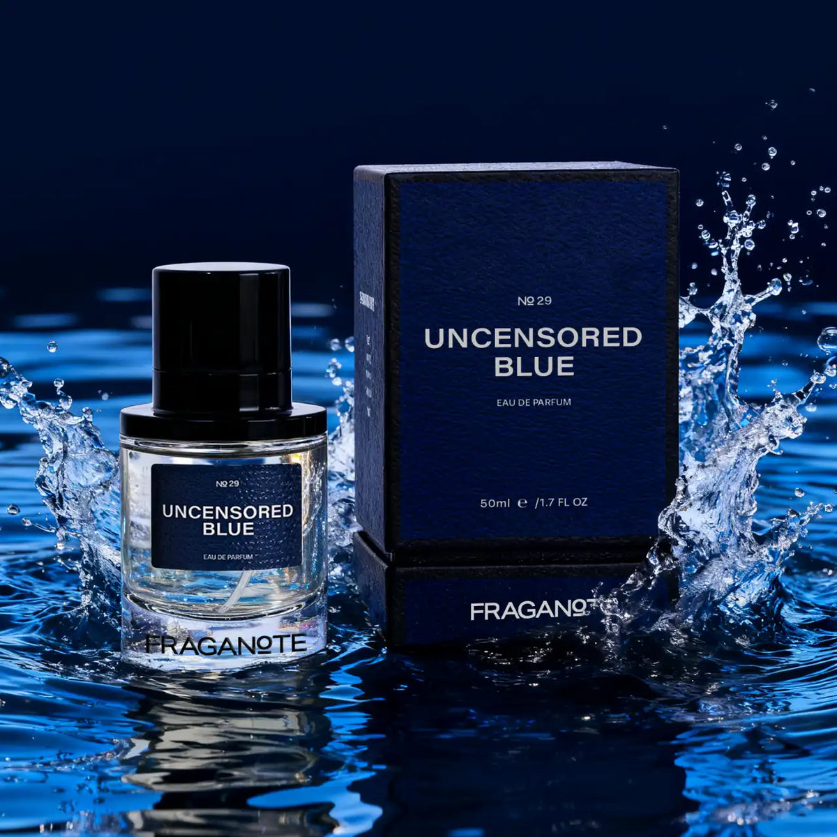 Uncensored Blue 50ML Fraganote