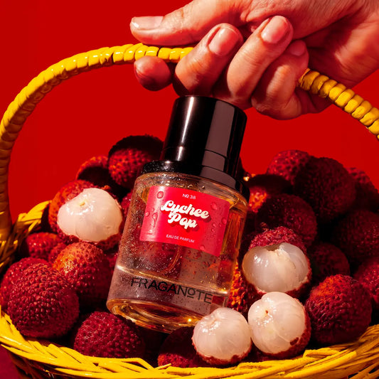 Lychee Pop fruity candy perfume inspired by carefree summer days