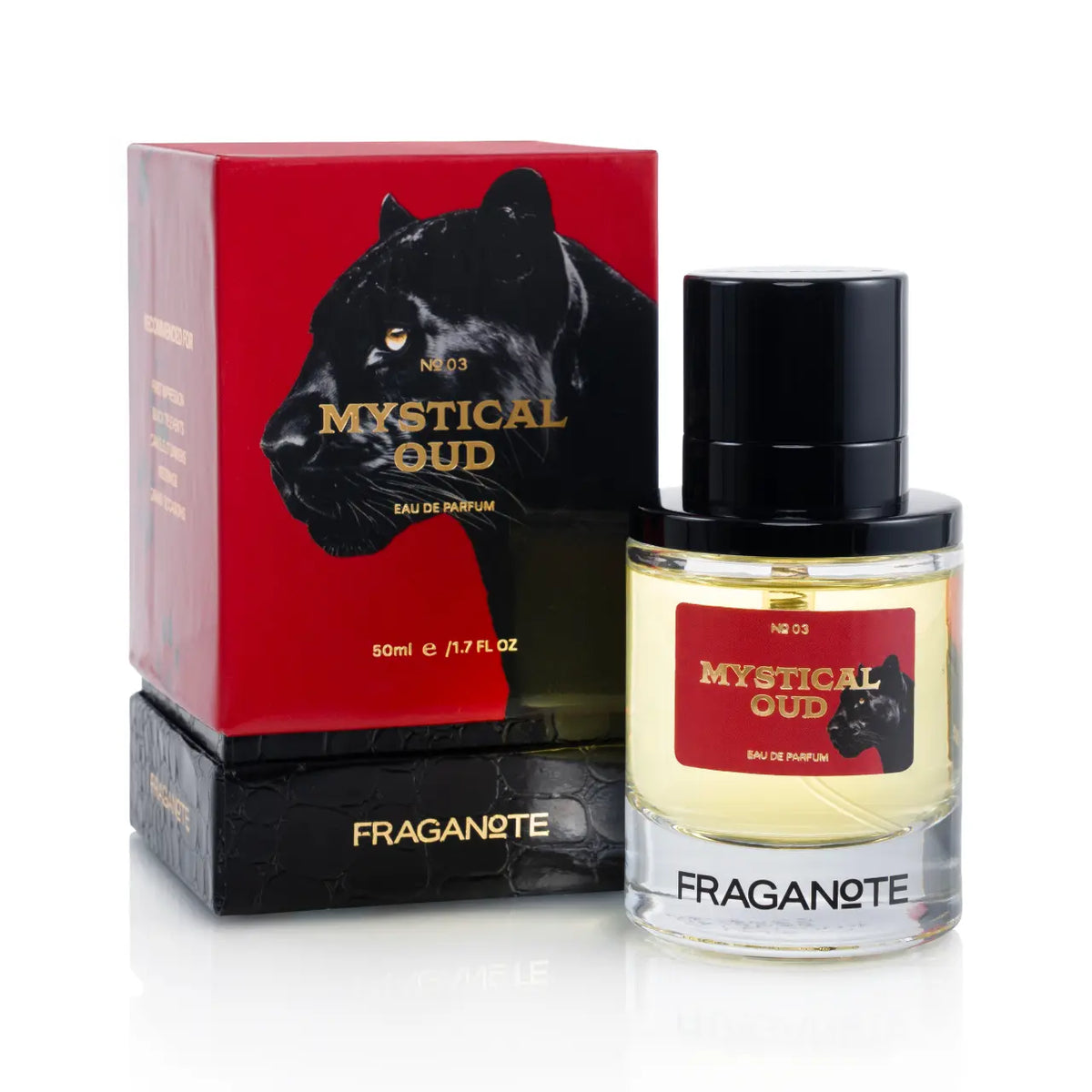 Fraganote Mystical Oud unisex perfume with deep woody character