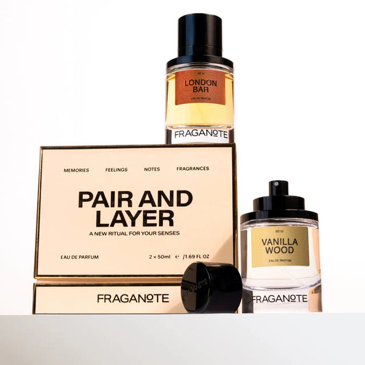 London Bar & Vanilla Wood—Pair & Layer Fraganote